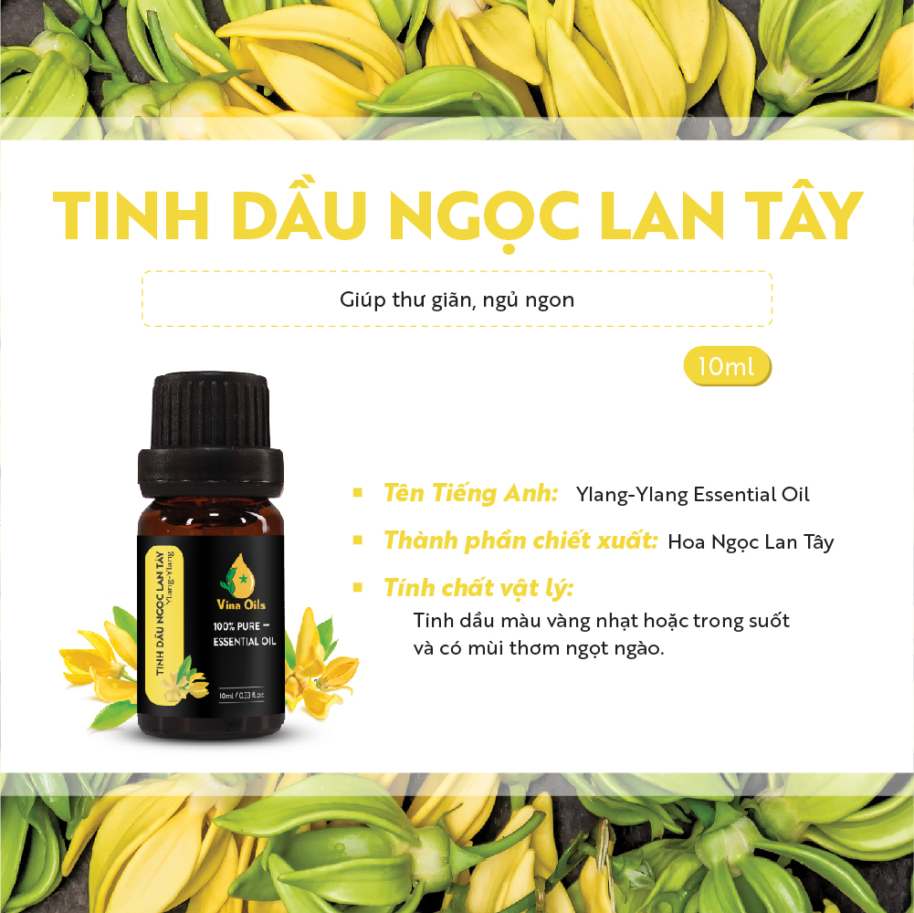 Tinh dầu xông Ngọc Lan Tây 10ml (1 thùng)